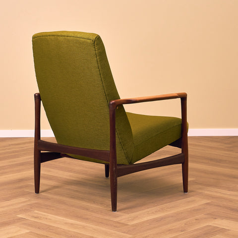 Danish armchair in walnut