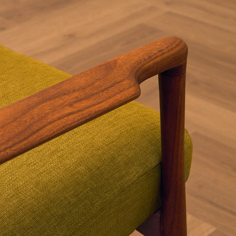 Danish armchair in walnut