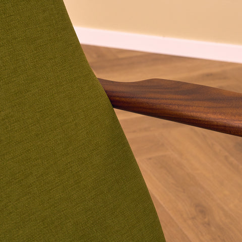 Danish armchair in walnut