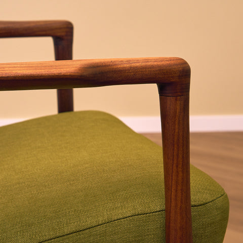 Danish armchair in walnut