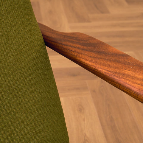 Danish armchair in walnut