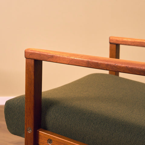 Danish armchairs in solid teak
