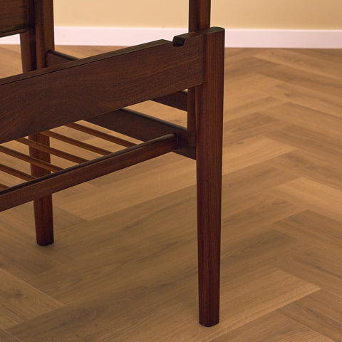 Extendable danish coffee table in teak by Kai Kristiansen for Vildbjerg Møbelfabrik