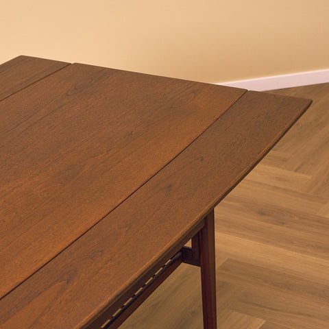 Extendable danish coffee table in teak by Kai Kristiansen for Vildbjerg Møbelfabrik