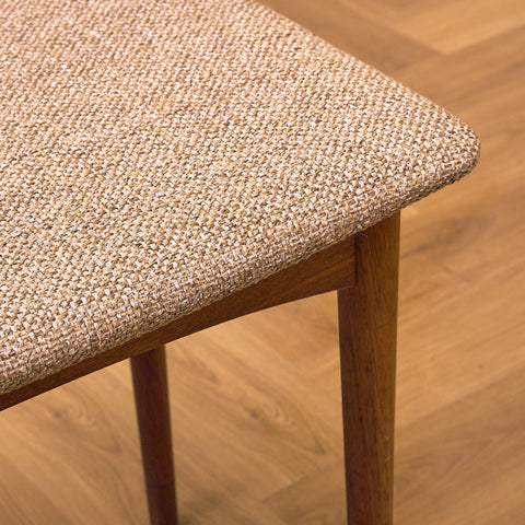 Mid-century stool in oak