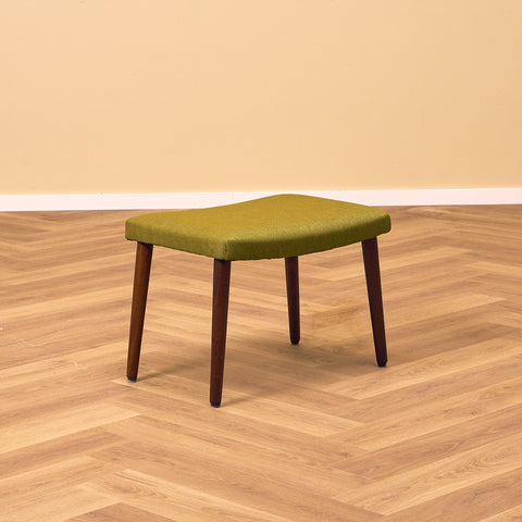 Mid-century stool in teak