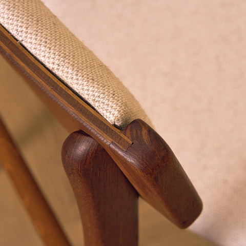 Danskt set med 6 matstolar från Thorso Mobelfabrik