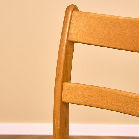 Swedish dining chairs in beech