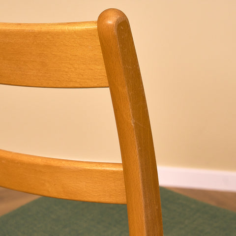 Swedish dining chairs in beech