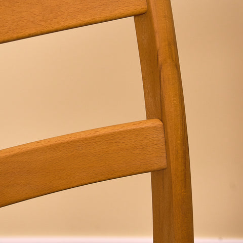 Swedish dining chairs in beech