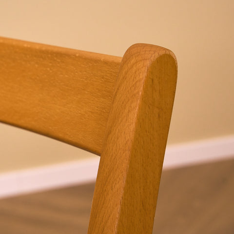 Swedish dining chairs in beech
