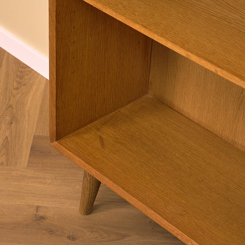 Swedish bookshelf in oak
