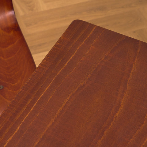 German writing desk and chair in cherry and beech by Adam Stegner for Pagholz Flöttoto