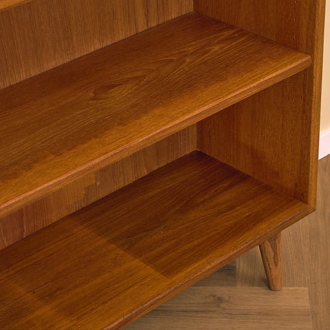 Swedish bookshelf in teak