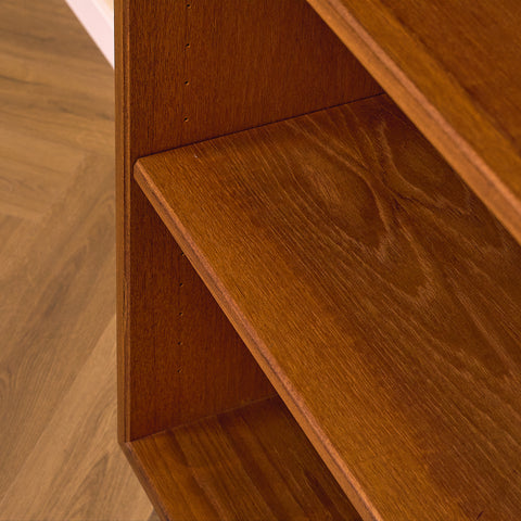 Swedish bookshelf in teak