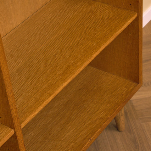Swedish bookshelf in oak