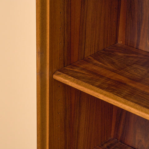 Swedish bookshelf in walnut by Bodafors