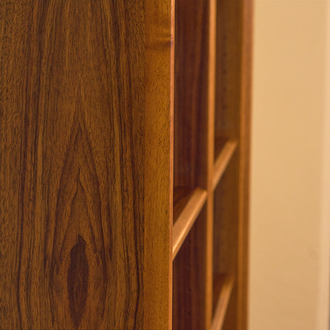 Swedish bookshelf in walnut by Bodafors