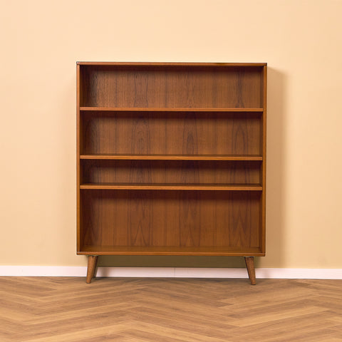 Swedish bookshelf in teak by Johannesborgs Möbelfabrik AB, model "Contenta"