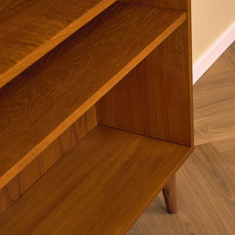 Swedish bookshelf in teak by Johannesborgs Möbelfabrik AB, model "Contenta"