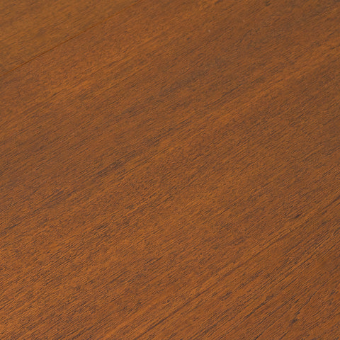 Swedish round dining table in stained teak