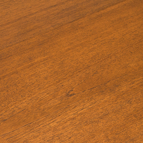 Swedish round dining table in teak by Nils Jonsson for Troeds