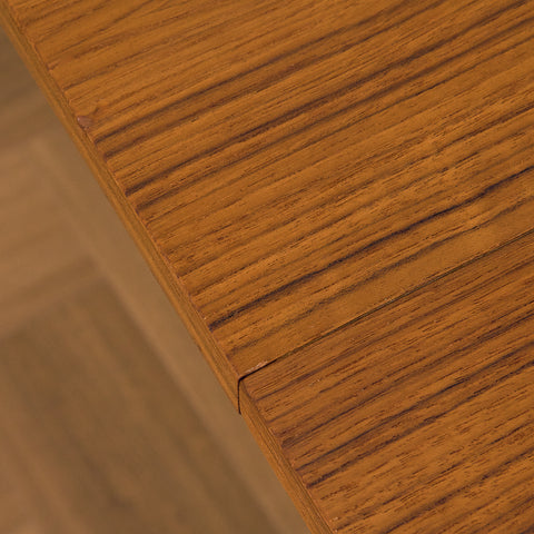 Swedish rectengular dining table in teak