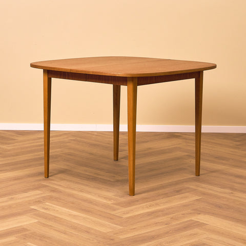 Swedish dining table in teak