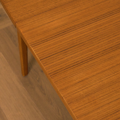 Swedish dining table in teak