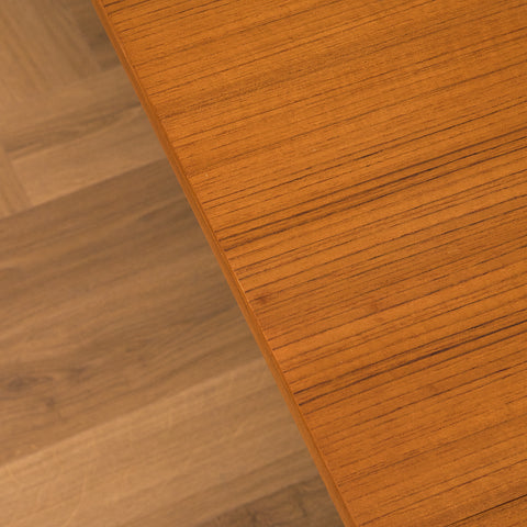 Swedish dining table in teak