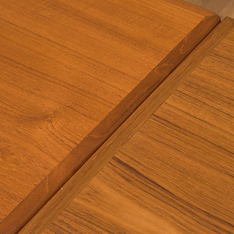 Danish rectangular dining table in teak by Johannes Andersen for Uldum