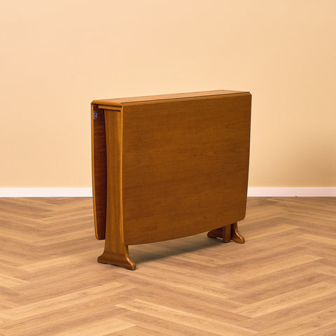 Finnish foldable dining table in teak by Legate Furniture