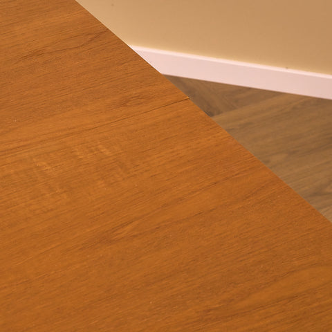 Finnish foldable dining table in teak by Legate Furniture