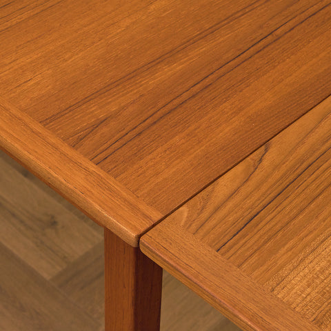 Swedish rectangular dining table in teak by Nils Johnsson for Troeds, Bjärnum