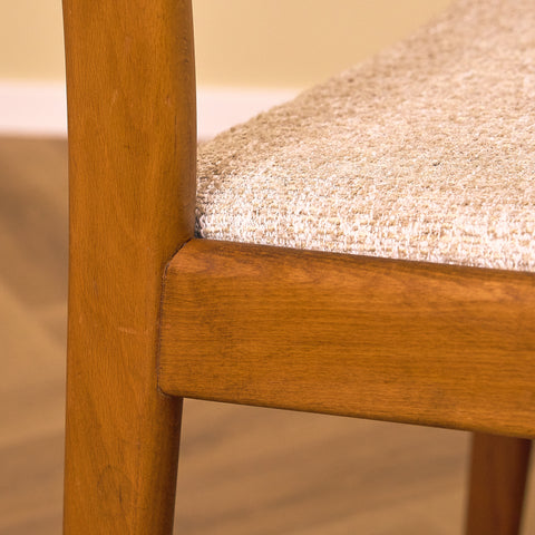 Swedish dining chairs in beech