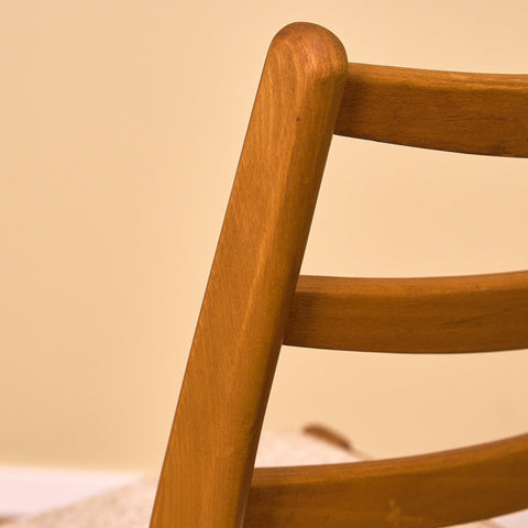 Swedish dining chairs in beech