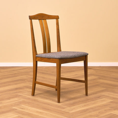 Swedish dining chairs in teak