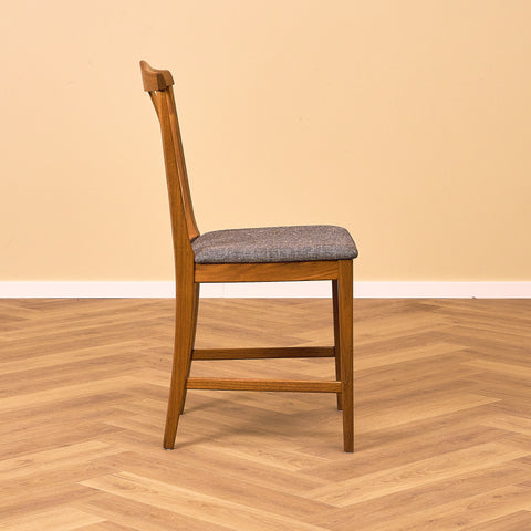 Swedish dining chairs in teak