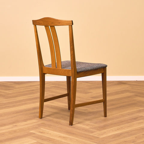 Swedish dining chairs in teak