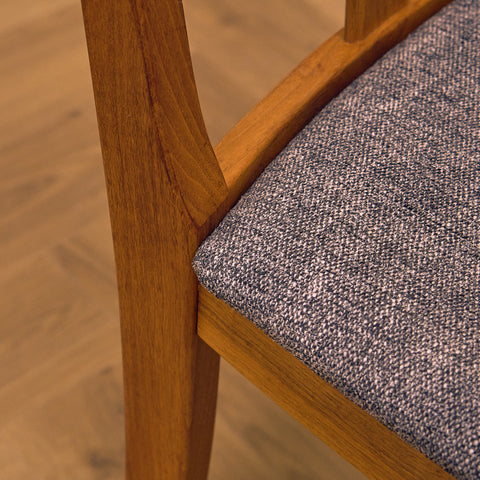 Swedish dining chairs in teak