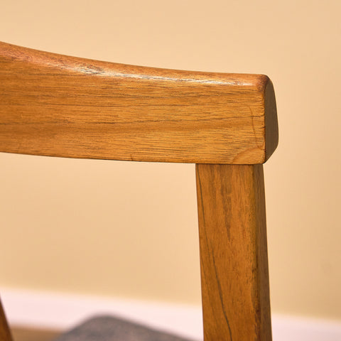 Swedish dining chairs in teak