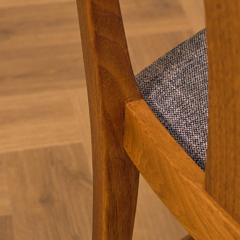 Swedish dining chairs in teak