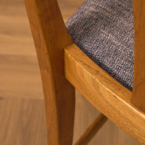 Swedish dining chairs in teak