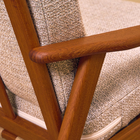 Danish armchair in teak