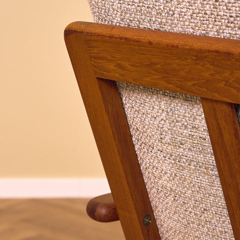 Danish armchair in teak