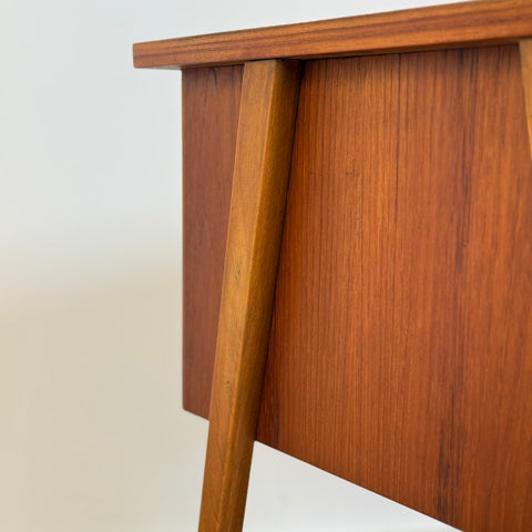Writing desk in teak, 1950s-60s, Denmark - Beyo Vintage