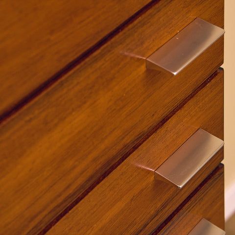 Swedish chest of drawers in Santos rosewood by Fröseke, AB Nybrofabriken