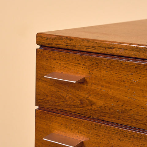Swedish chest of drawers in Santos rosewood by Fröseke, AB Nybrofabriken