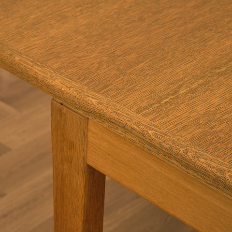 Swedish rectangular dining table in oak