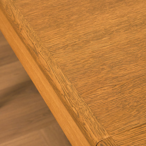 Swedish rectangular dining table in oak